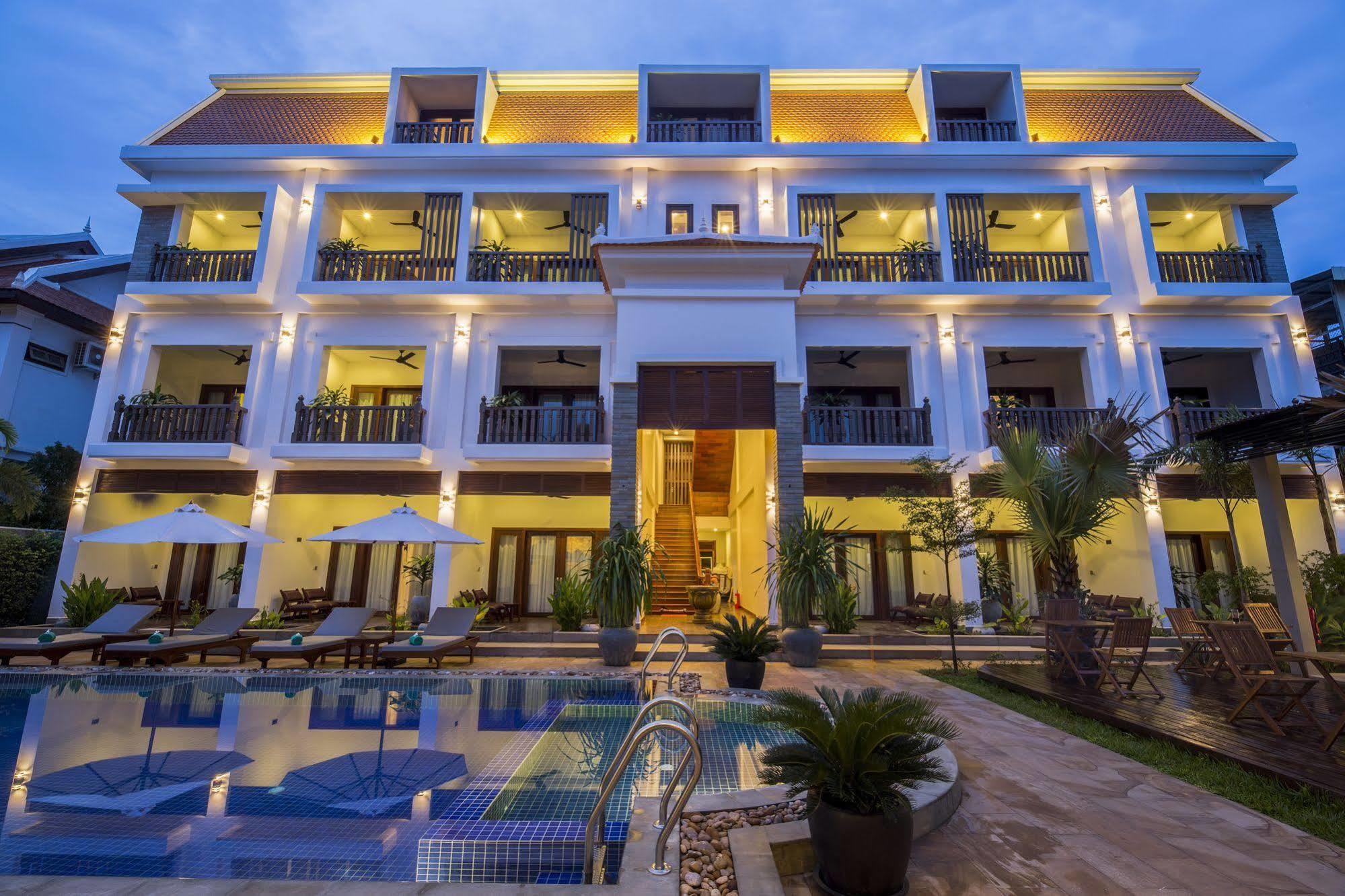 อนุซา เรสซิเดนซ์ แอนด์ สปา Hotel เสียมราฐ ภายนอก รูปภาพ