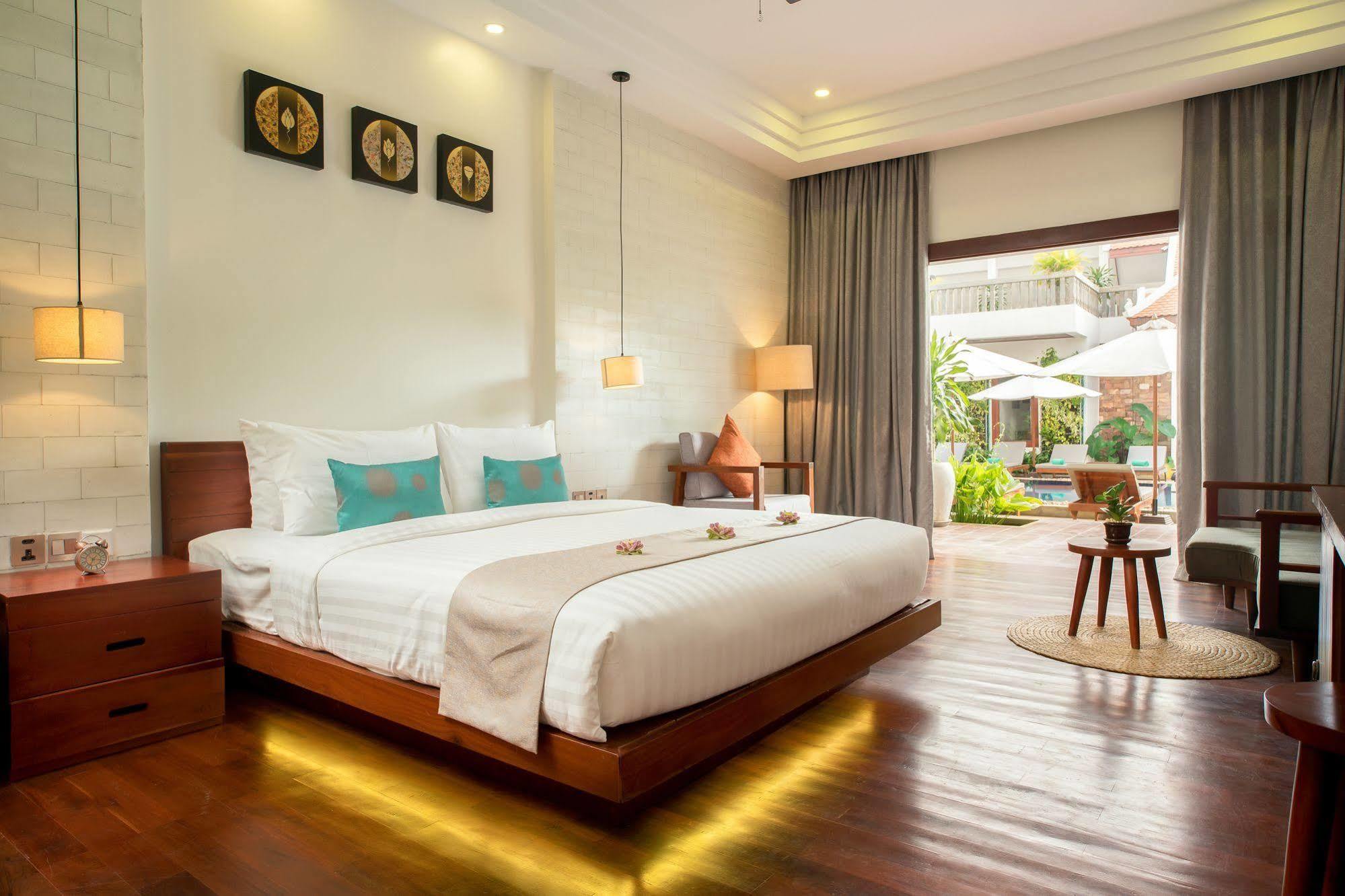 อนุซา เรสซิเดนซ์ แอนด์ สปา Hotel เสียมราฐ ภายนอก รูปภาพ