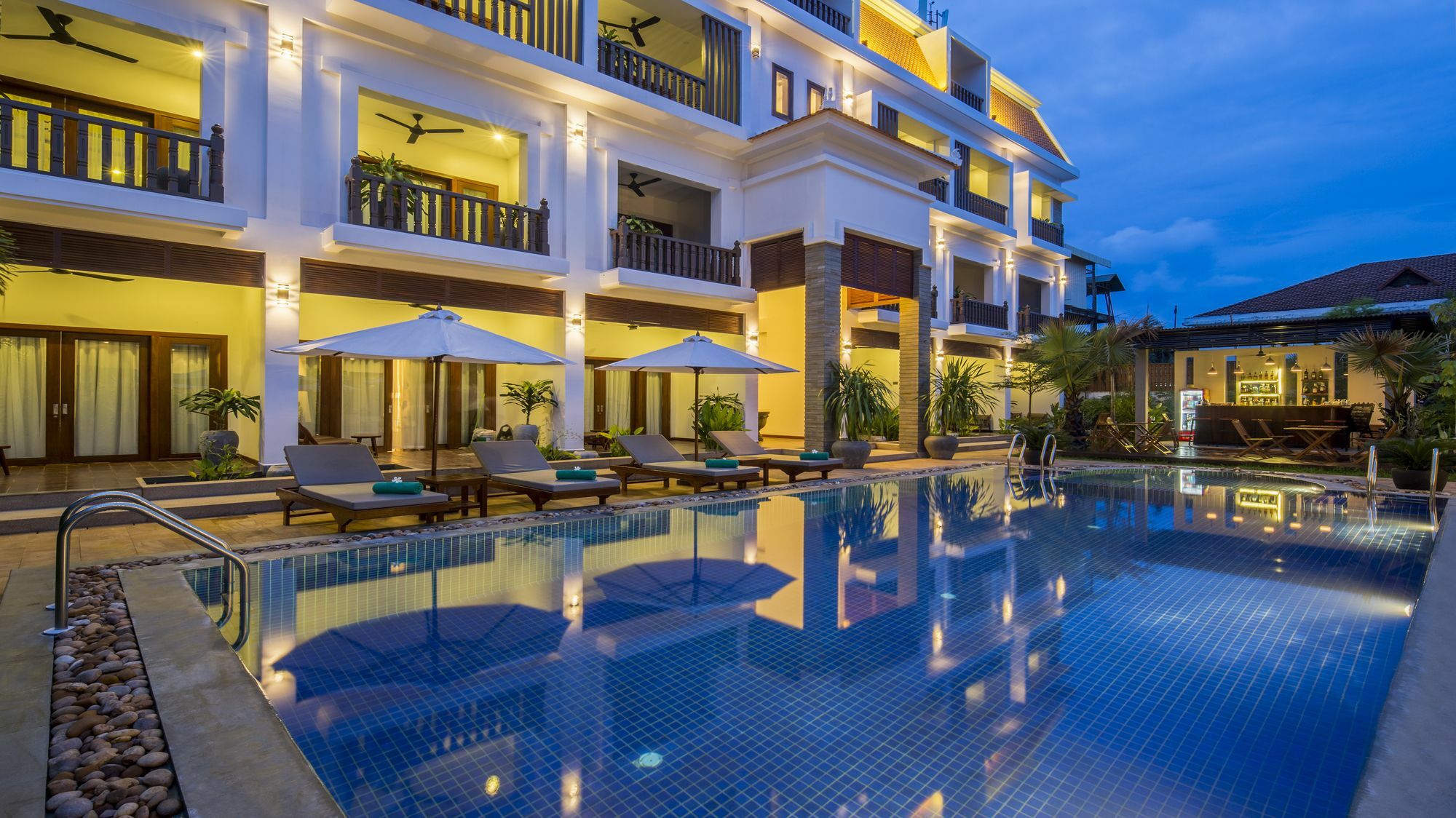 อนุซา เรสซิเดนซ์ แอนด์ สปา Hotel เสียมราฐ ภายนอก รูปภาพ