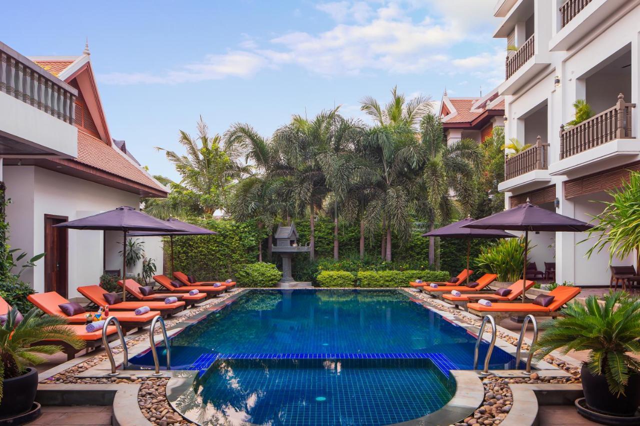 อนุซา เรสซิเดนซ์ แอนด์ สปา Hotel เสียมราฐ ภายนอก รูปภาพ